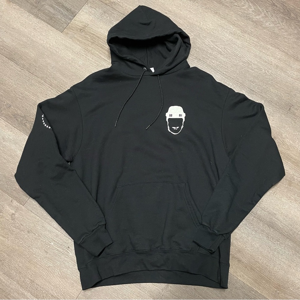 NWOT Champion Barstool Sports Spittin Chiclets Repeat Hoodie Sz L